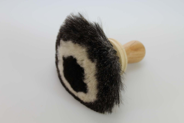 Preview: Nackenpinsel groß, rund / Ziegenhaar